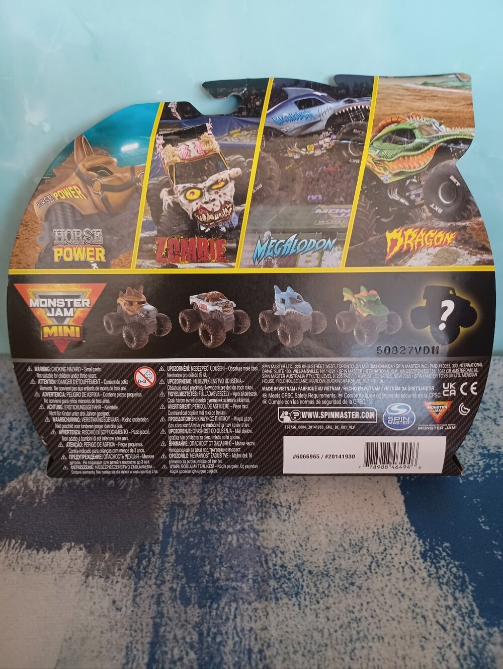 Monster Jam Mini Monster Trucks 5-Pack NEW - Picture 2 of 6